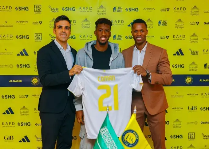 باشگاه النصر کینگزلی کومان