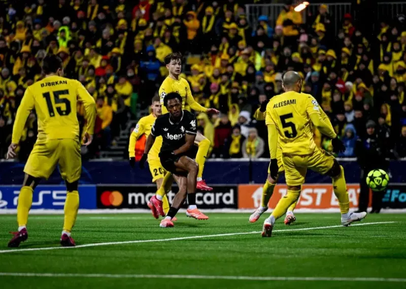 بودو گلیمت ۲-۳ یووه